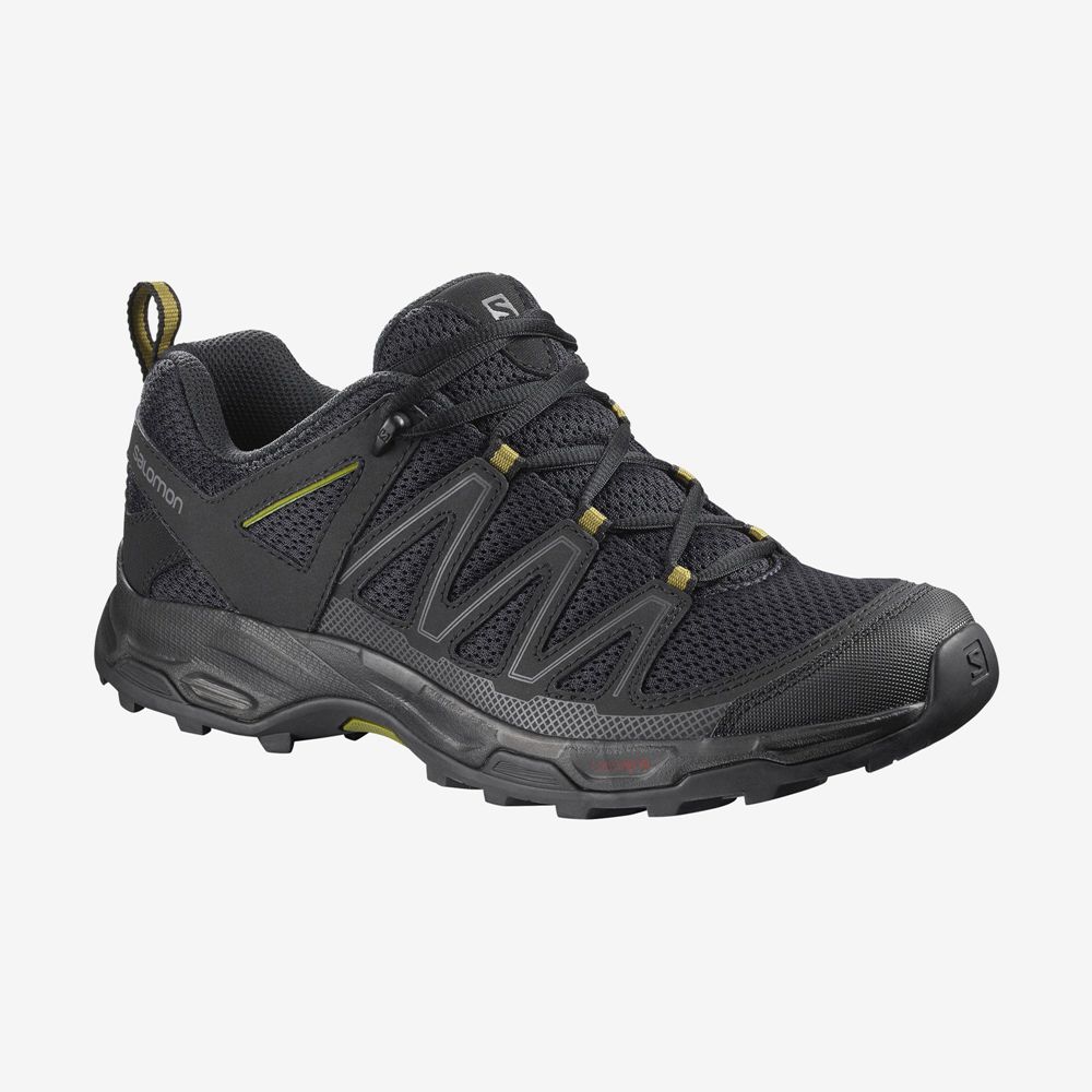 Salomon Singapore Mens Hiking Shoes - PATHFINDER Black | 26794-IEBQ